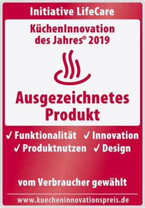 KüchenInnovation des Jahres 2019 – Ausgezeichnetes Produkt