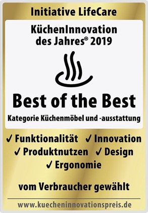 KüchenInnovation des Jahres 2019 – Best of the Best